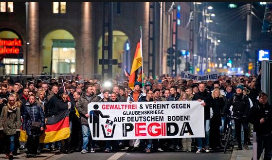 Manifestação na Alemanha